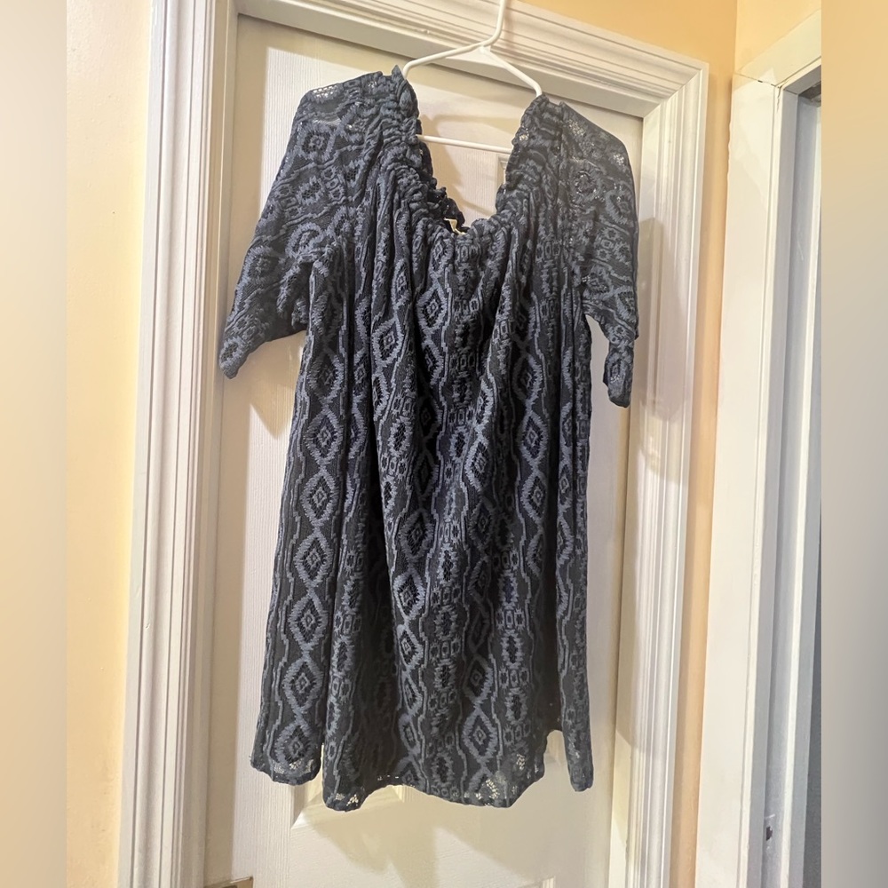 Beautiful Michael Kors Navy Lace Dress